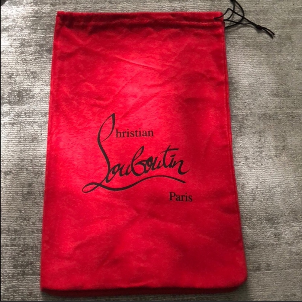 Authentic Red Christian Louboutin dustbags